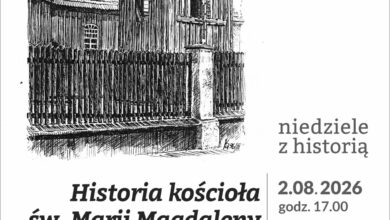Historia kościoła św. Marii Magdaleny tematem kolejnej „Niedzieli z historią”