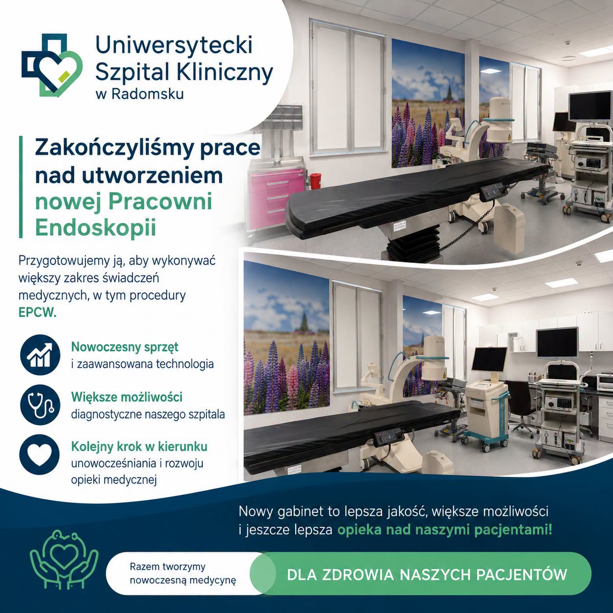 Nowa Pracownia Endoskopii w szpitalu w Radomsku. Będą wykonywane zaawansowane badania i zabiegi