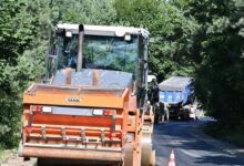Trwa modernizacja drogi Pytowice – granica gminy Kleszczów