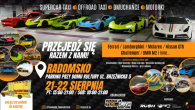 Egzotyczne auta i motoryzacyjne emocje w Radomsku. Wszystko w szczytnym celu