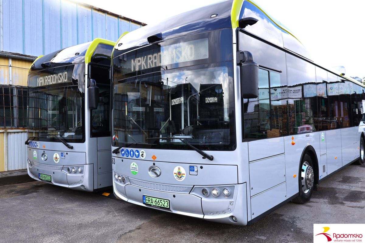 Elektryczne autobusy już w sobotę na ulicach Radomska. Cztery nowe pojazdy wyruszą na linię „0”