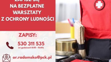Radomsko szkoli mieszkańców. Bezpłatne warsztaty z ochrony ludności już w październiku