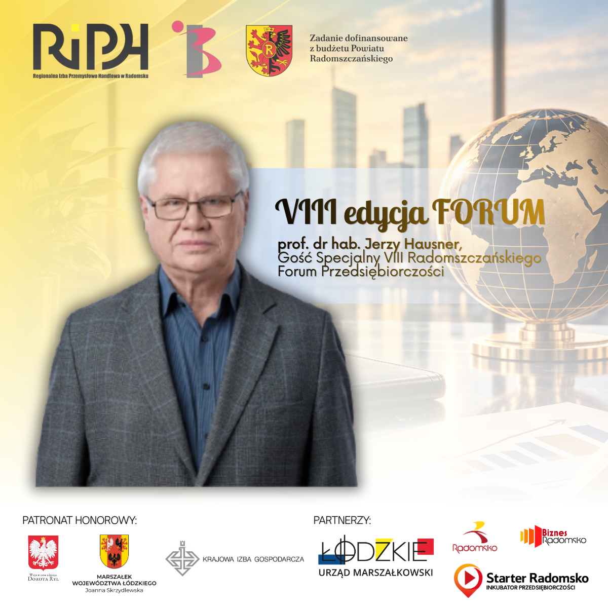 VIII Radomszczańskie Forum Przedsiębiorczości. 25 lat Izby i rozmowa o przyszłości regionu Ćwierć wieku działalności, setki spotkań i inicjatyw