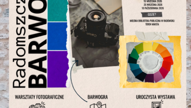 „Radomszczańska Barwoteka” – młodzież spojrzy na Radomsko przez obiektyw