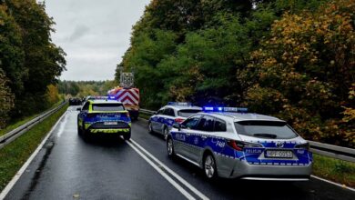 Tragedia na DK91 w Kamieńsku. Jedna osoba nie żyje
