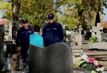 Bezpiecznie na cmentarzach. Policja apeluje do mieszkańców
