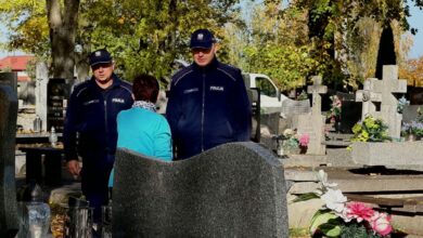 Bezpiecznie na cmentarzach. Policja apeluje do mieszkańców